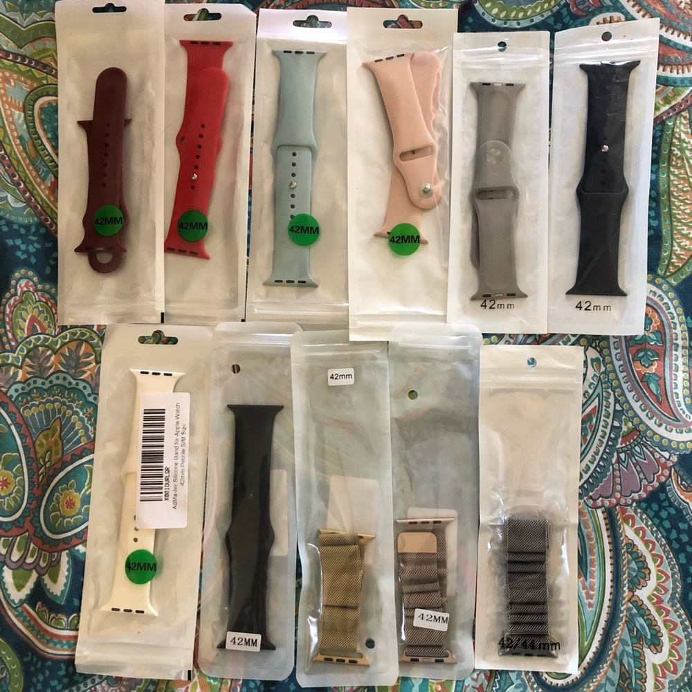 11 Pack of Apple Watch replacement bands